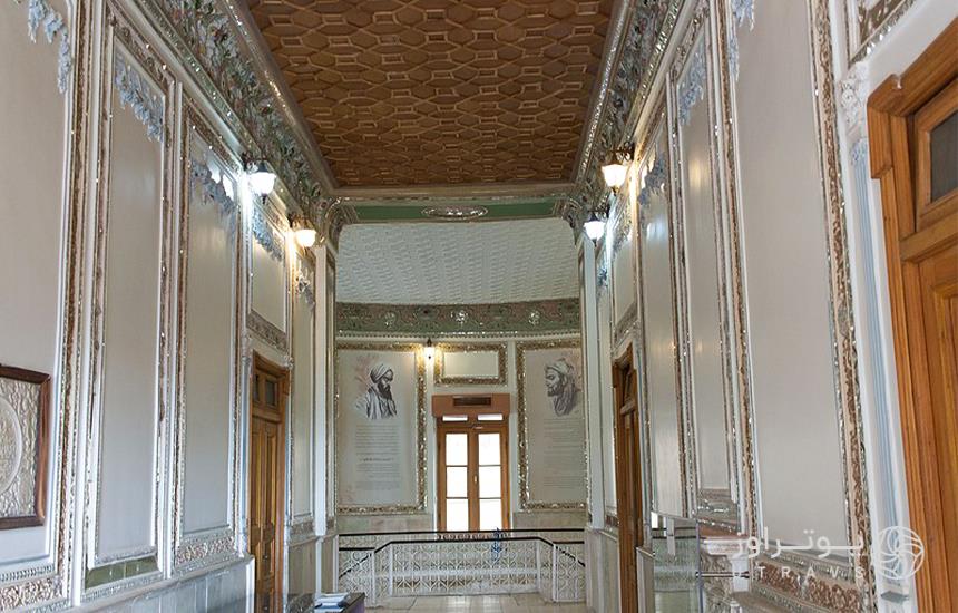 نمای داخلی کاخ موزه دارآباد
